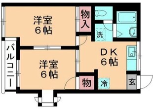 サンビレッジ並木の物件間取画像